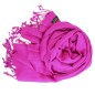 Etole soie et cachemire fuchsia