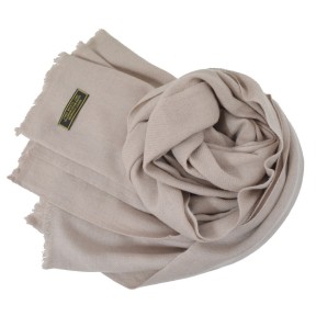 Etole 67cm en 100% cachemire NZO SBARBERI beige