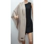 Etole 67cm en 100% cachemire beige