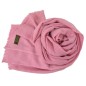 Etole 67cm en 100% cachemire rose