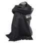 Etole 88cm en 100% cachemire noire