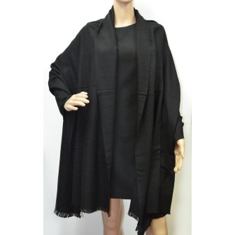 Etole 88cm en 100% cachemire NZO SBARBERI noire