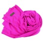Etole 88cm en 100% cachemire rose fuschia