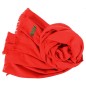 Etole 88cm en 100% cachemire rouge