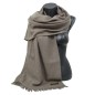 Etole 88cm en 100% cachemire taupe