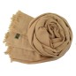 Etole 67cm en 100% cachemire beige sable