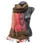 Pashmina indien marron