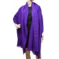 Etole 67cm en 100% cachemire lilas