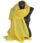 Etole 67cm en 100% cachemire jaune