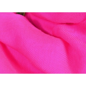 Vrai pashmina rose fuchsia