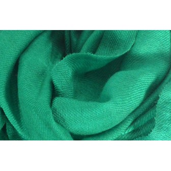 Vrai pashmina vert foncé