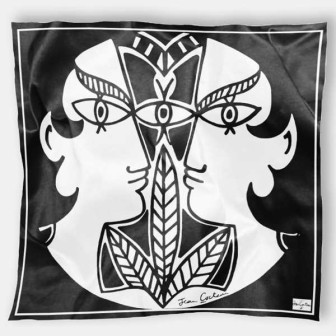 Foulard en soie Cocteau, Le Théâtre Antique