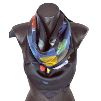 Foulard en soie Kandinsky, Several Circles