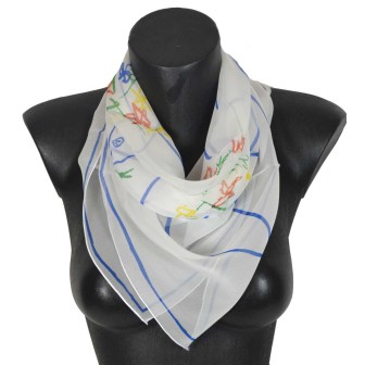 Foulard en soie Picasso, Colombe