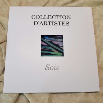 Foulard en soie Picasso, Nu au bouquet d'iris de au miroir