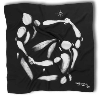 Foulard en soie Mesnager, Silhouette