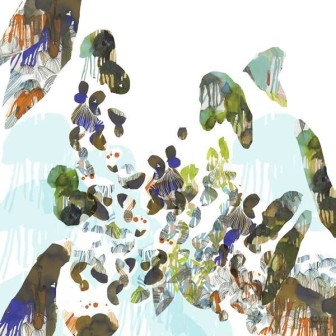 Foulard en soie Petite Friture, Olympia