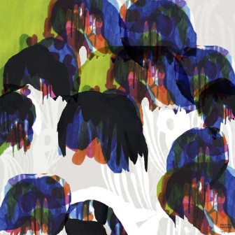 Foulard en soie Petite Friture, Yoyo