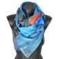 Foulard en soie Poliakoff, Composition pour carnet enluminures