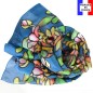 Foulard soie Tiffany "Water Lily"