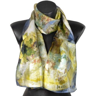 Echarpe soie Cassatt - In the Lodge