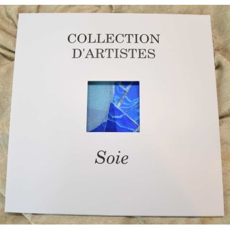 Foulard soie Gaudi - Grand Bleu