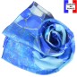 Foulard soie Gaudi - Grand Bleu