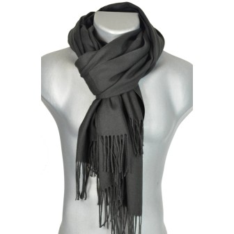 Echarpe très douce cachemire noire