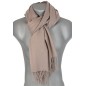 Echarpe très douce cachemire-laine taupe