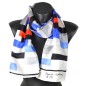 Foulard soie Delaunay - Rectangles Foulard soie Delaunay - Rectangles