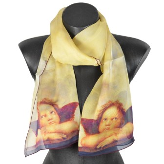 Echarpe soie Raphaël Les Anges