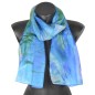 Foulard soie Monet - Nymphéas reflets Foulard soie Monet - Nymphéas reflets
