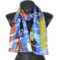 Foulard soie Leleu - Poissons