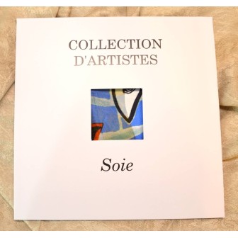 Foulard soie Leleu - Poissons