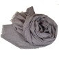 Grand cheche gris-marron Grand cheche gris-marron