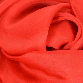 Etole cérémonie en soie rouge fabriquée en France