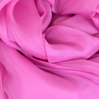 Etole cérémonie en soie rose fabriquée en France