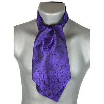 Foulard ascot paisley