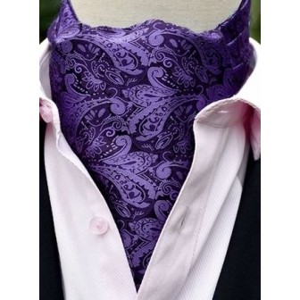 Foulard ascot paisley