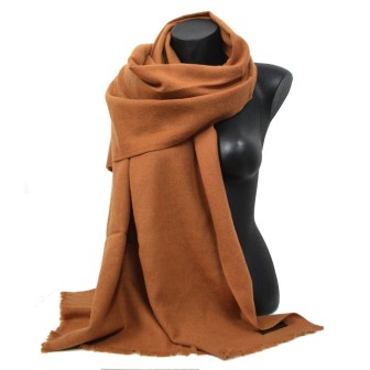 Etole 88cm en 100% cachemire NZO SBARBERI camel