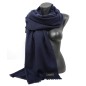 Etole 88cm en 100% cachemire bleu nuit