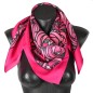 Foulard en soie Mackintosh, Rose et Larme