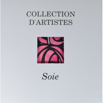Foulard en soie Mackintosh, Rose et Larme