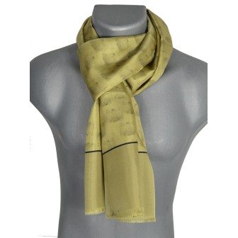 Echarpe soie homme Homme de Vitruve - Léonard de Vinci