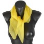 Carré mousseline jaune fabriqué en France