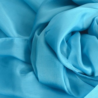 Etole cérémonie en soie turquoise fabriquée en France