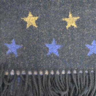 Echarpe cashcryl  Etoile noire made in France
