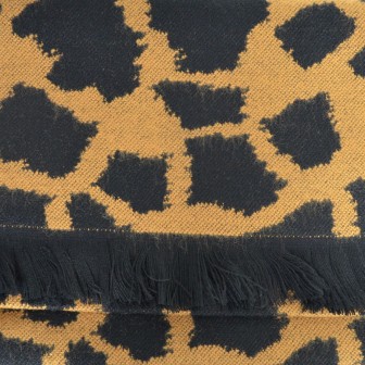 Echarpe Alligator orange made in France