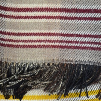 Châle Officiel beige made in France