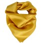 Carré en soie or - Qualité Sup.